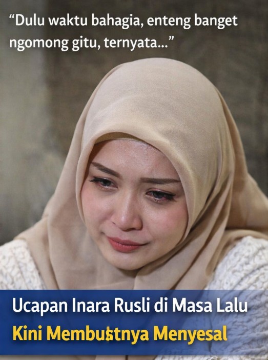 Inara Rusli Pernah Berucap yang Kini Membuat Dirinya Menyesal