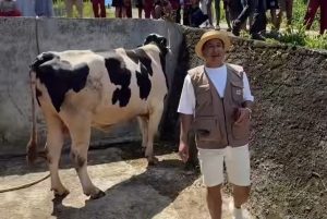 Presiden Prabowo Subianto Beli Hewan Kurban dari Irfan Hakim